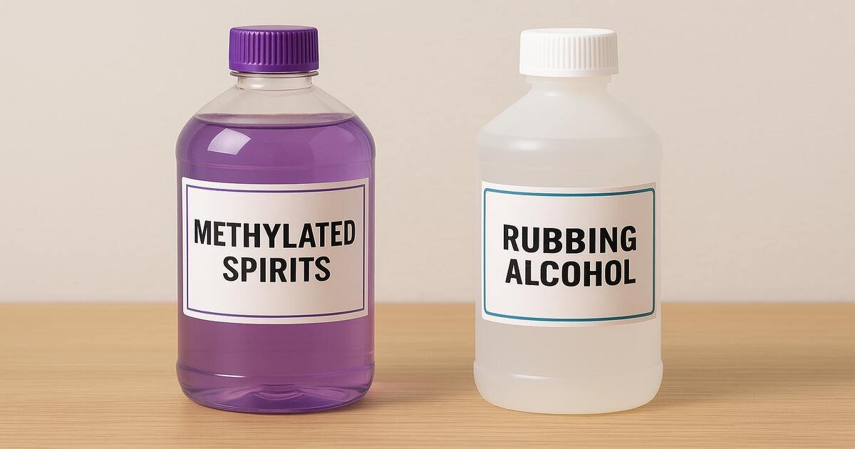 Are Methylated Spirits and Rubbing Alcohol the Same Thing?