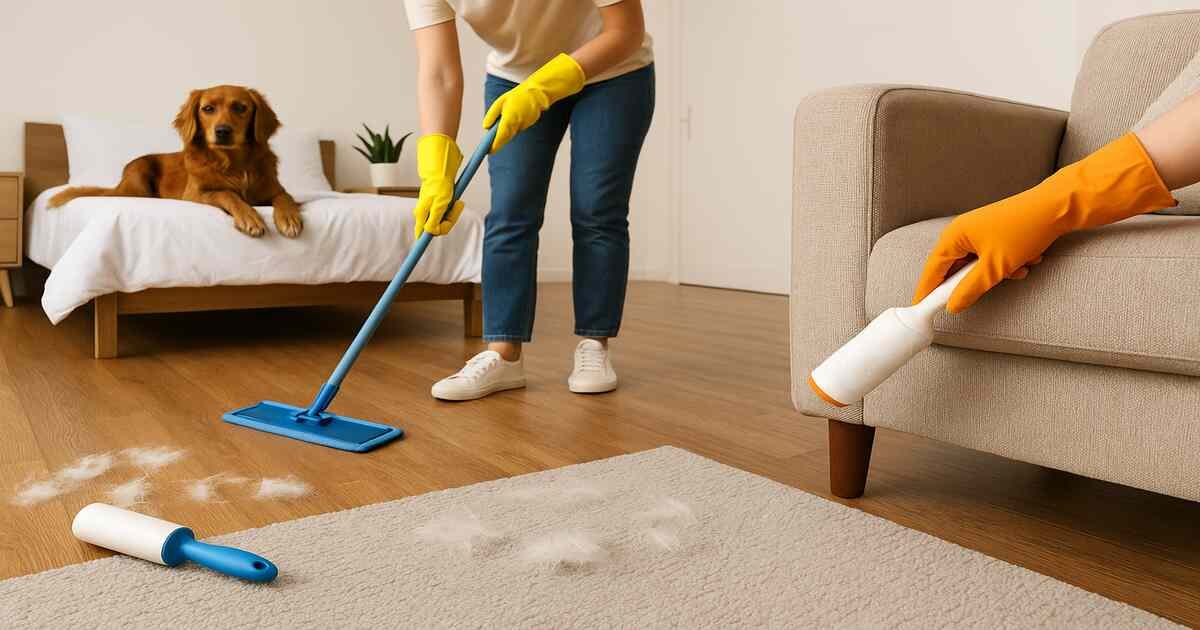 How to Clean a Dog’s Hair From Everywhere In the Room