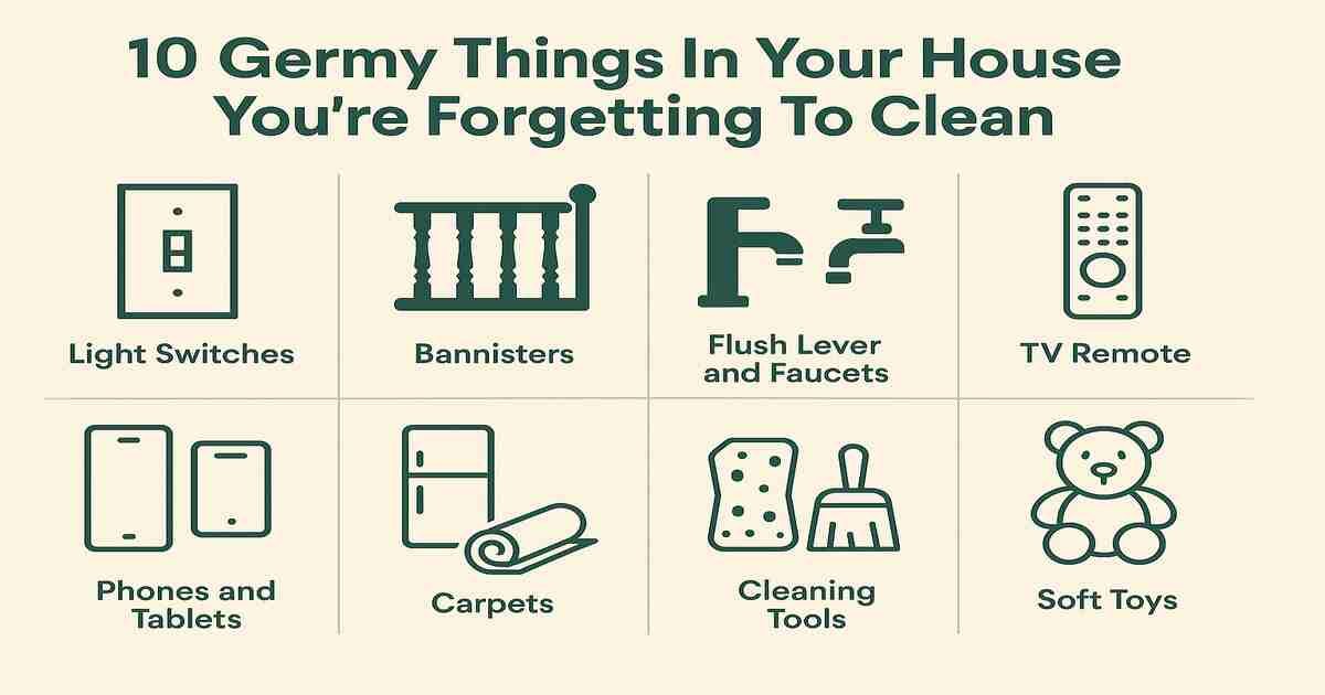 10 Germy Things In Your House You're Forgetting To Clean