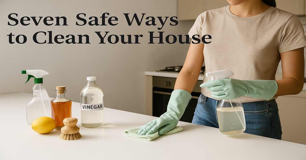 Seven Safe Ways to Clean Your House