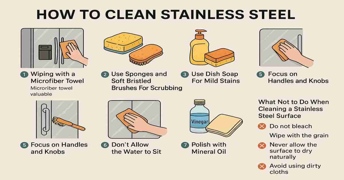 How To Clean Stainless Steel Appliances- A Basic Guide